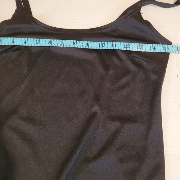 MSK Women's Slip Dress Spaghetti Straps Knee Length Intimate Size 4 Black - Picture 8 of 9
